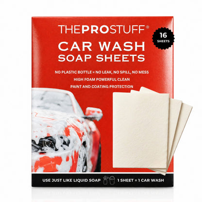 Car Wash Soap Sheets