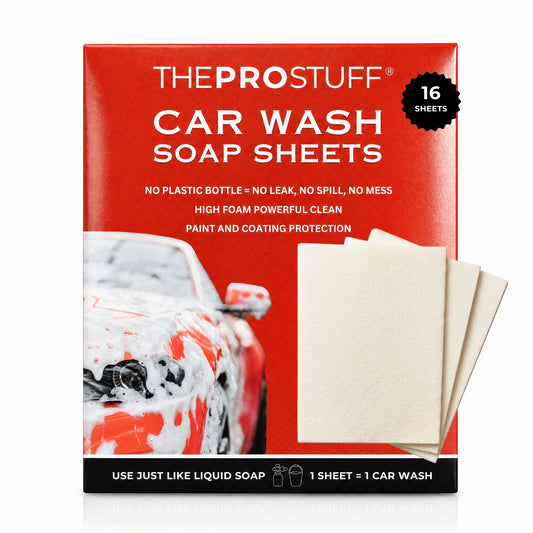 Car Wash Soap Sheets