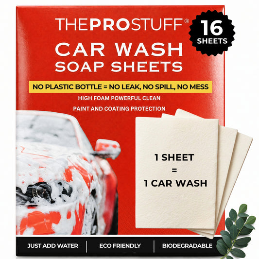 Car Wash Soap Sheets